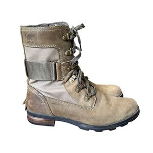 Sorel Waterproof Emelie Conquest Boots Size 8
